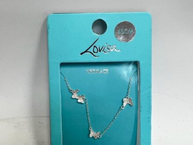 Silver Lovisa Necklace 2.8G, 029400140907